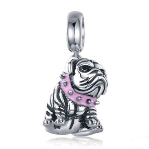 Talisman din Argint Cute French Bulldog