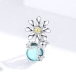 Talisman argint-Daisy and Firefly-Charm SCC1369-Talinda
